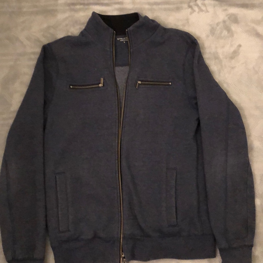 Navy Structure Jacket